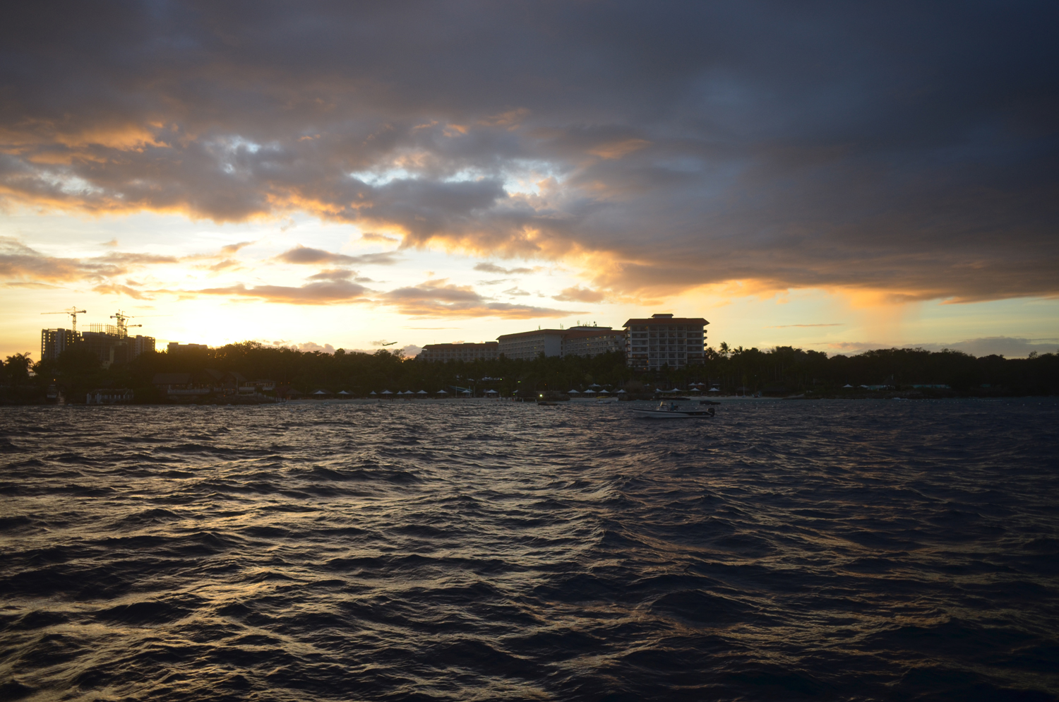 Sunset Cruising on a Luxury Cruise A