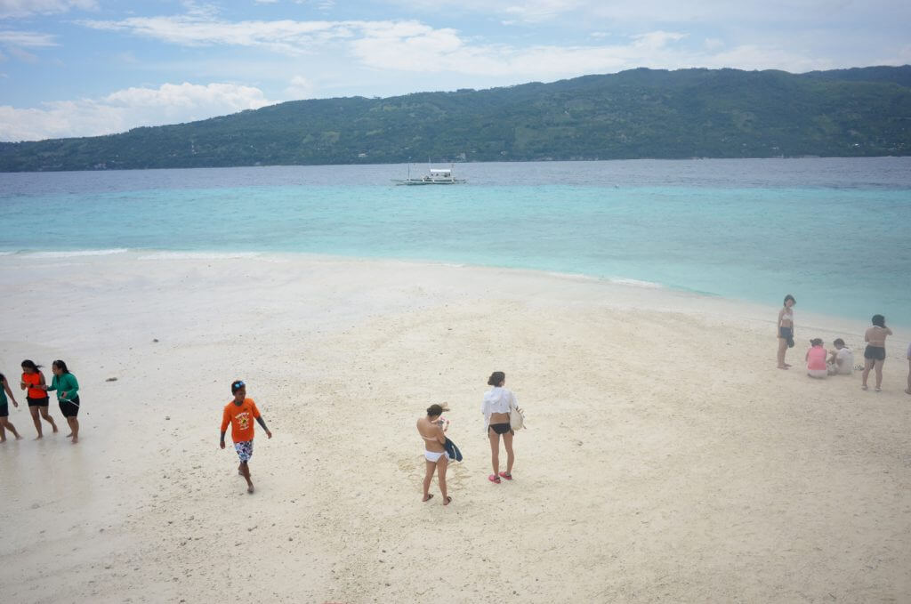 Sandy beach