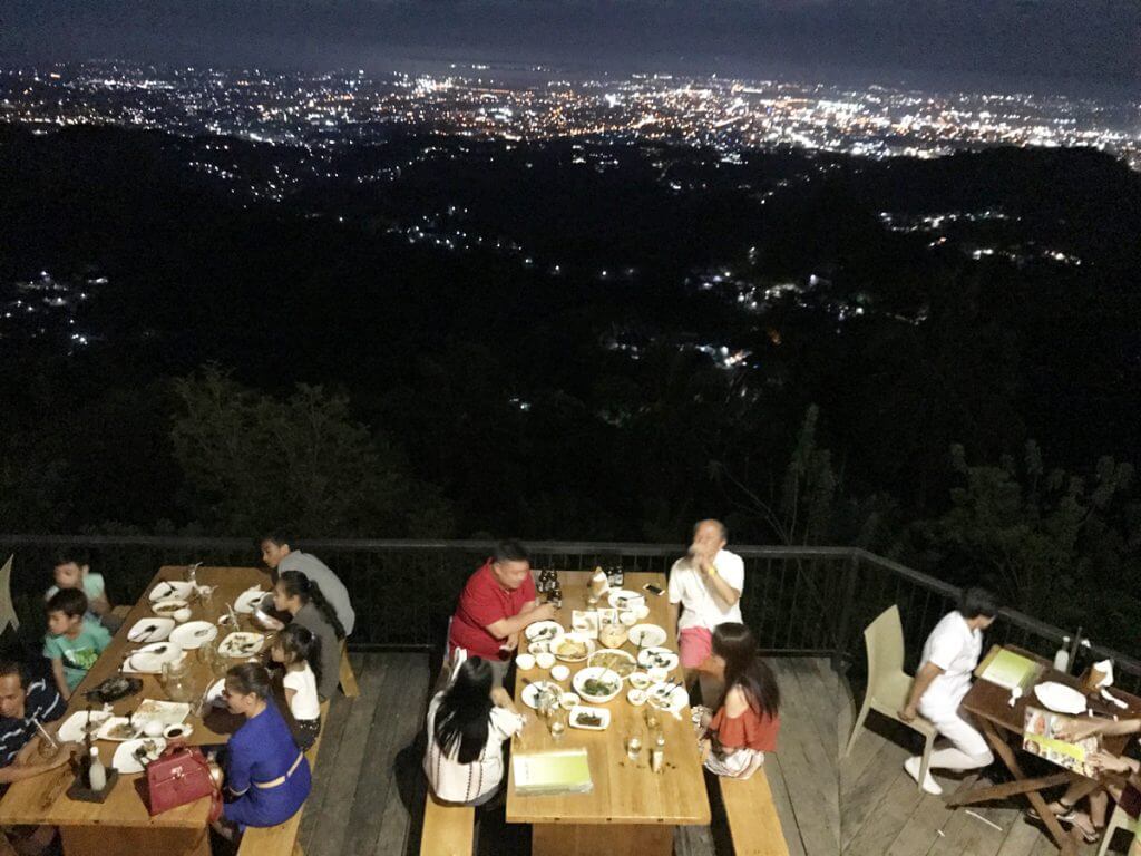 Night view restaurant